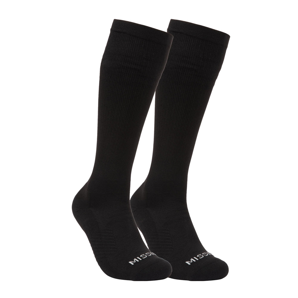 Cool Compression Over-the-Calf Socks Socks MISSION MD Black