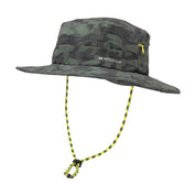 Cooling Anywhere Boonie Hat Wide Brim Hats MISSION Etched Camo Black Forest One Size