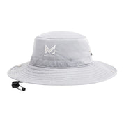 Cooling Bucket Hat Wide Brim Hats MISSION One Size Charcoal Mission Print