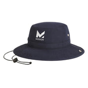 Cooling Bucket Hat Wide Brim Hats MISSION One Size Navy