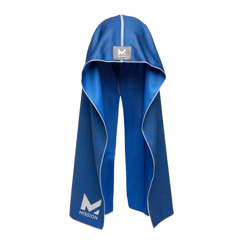 Cooling Hoodie Towel Hoodie Towel MISSION One Size Astra Lapis Blue