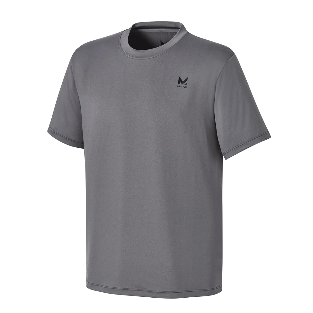 Cooling Performance Shirt Shirts MISSION Charcoal S