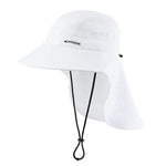 Cooling Sun Defender Hat Wide Brim Hats MISSION White One Size