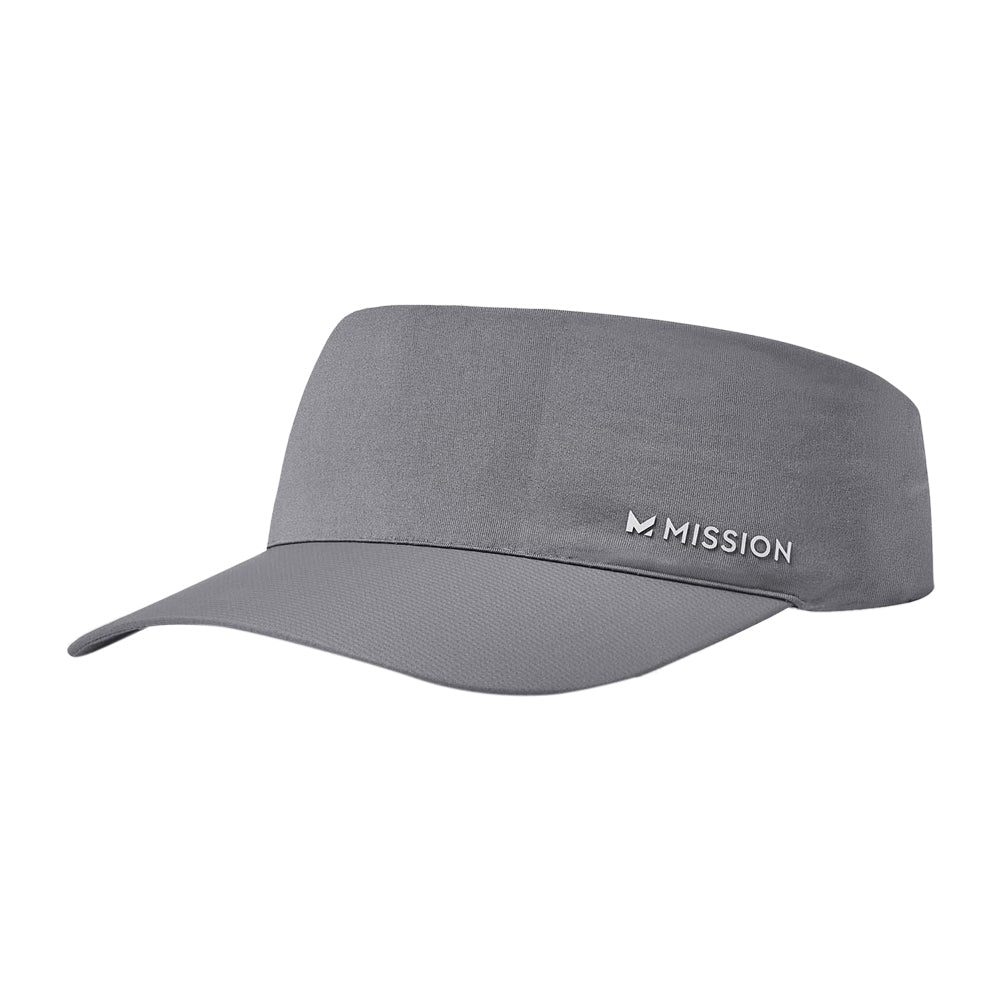 Cooling Visor Caps MISSION One Size Charcoal