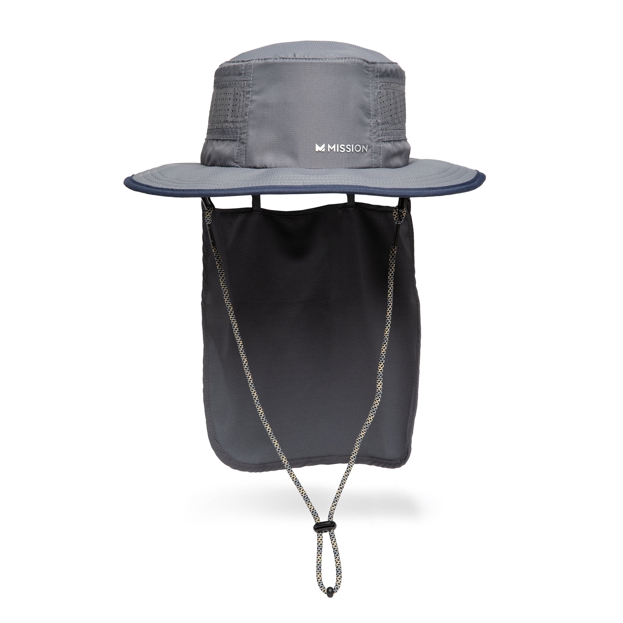 Cooling Day Venture Hat Wide Brim Hats MISSION Iron Gate  