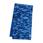 Max Plus Cooling Towel Towels MISSION One Size Mirage Camo Blue