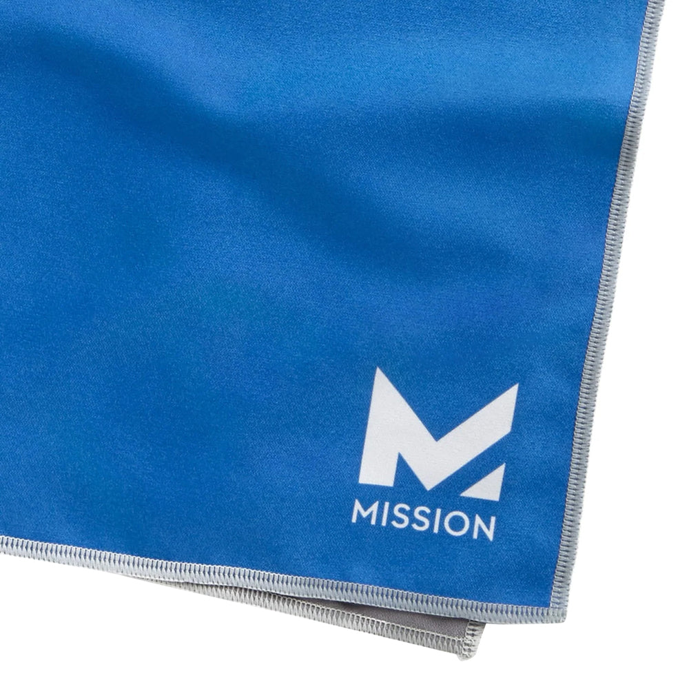 On-The-Go Cooling Towel | Mission Blue On-The-Go Cooling Towel MISSION