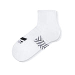 Pinnacle Dry Comfort Quarter Socks Socks MISSION White L (US 8.5-12)