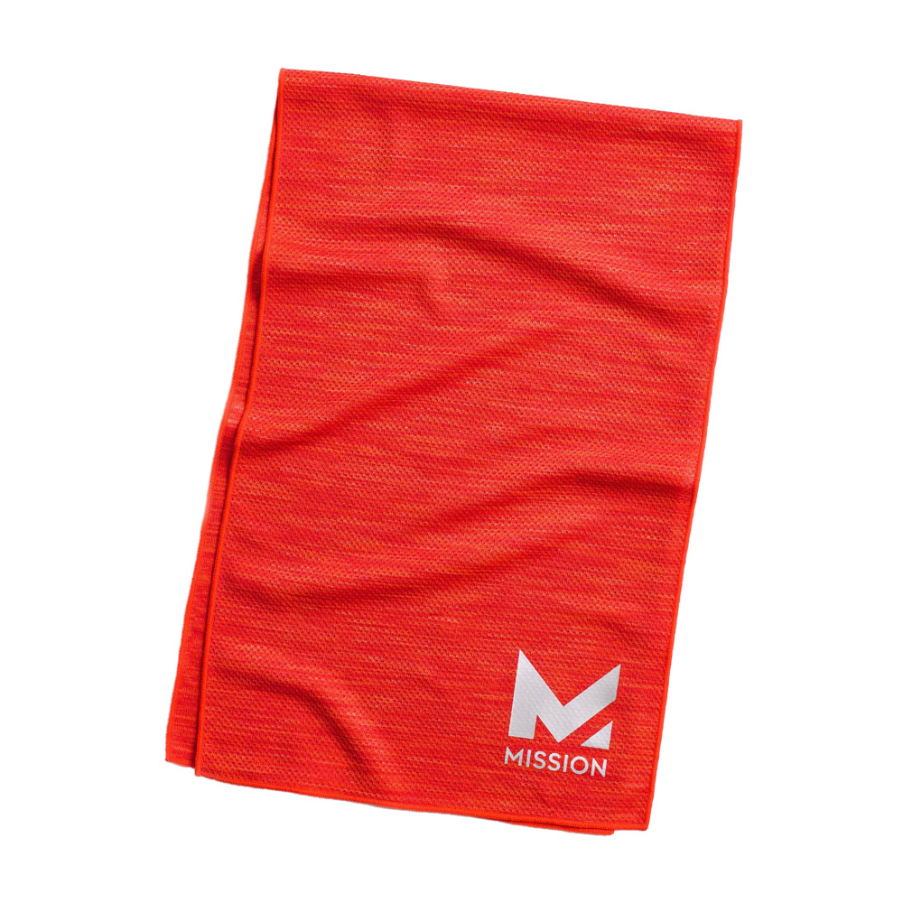 Premium Cooling Towel Towels MISSION Tango Red Space Dye One Size