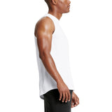 VaporActive Alpha Sleeveless T-Shirt | Bright White Shirts Mission