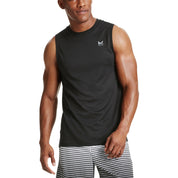 VaporActive Alpha Sleeveless T-Shirt | Moonless Night Shirts Mission Large Moonless Night